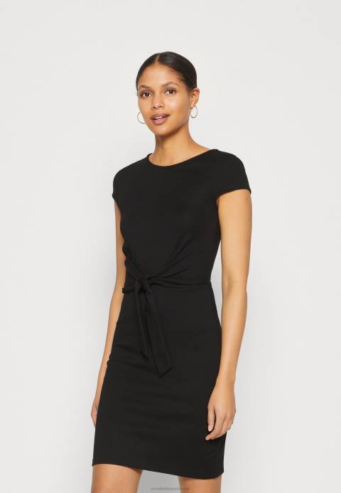 mujer vestido de jersey negro Anna Field 84Z8140