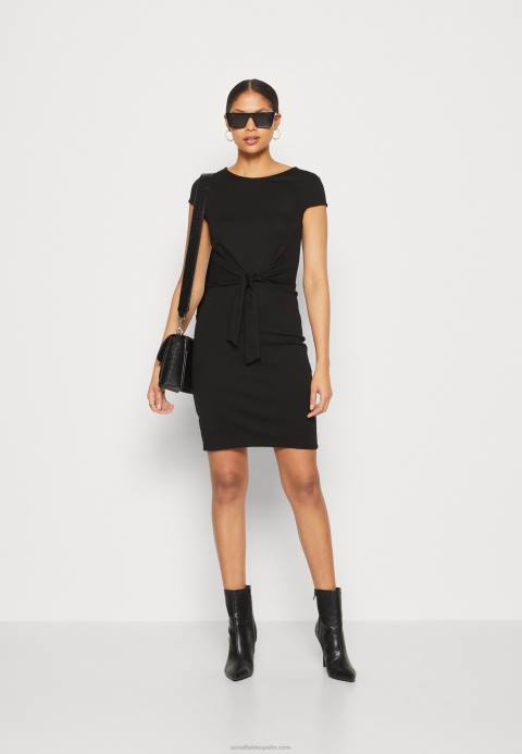 mujer vestido de jersey negro Anna Field 84Z8140