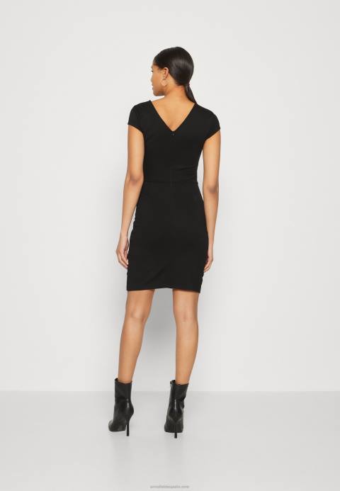 mujer vestido de jersey negro Anna Field 84Z8140