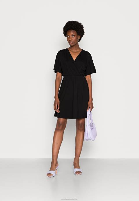 mujer vestido de jersey negro Anna Field 84Z8159
