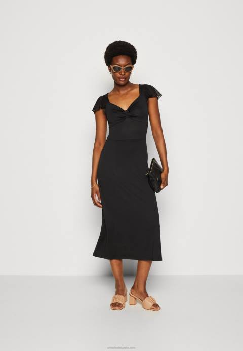 mujer vestido de jersey negro Anna Field 84Z8160