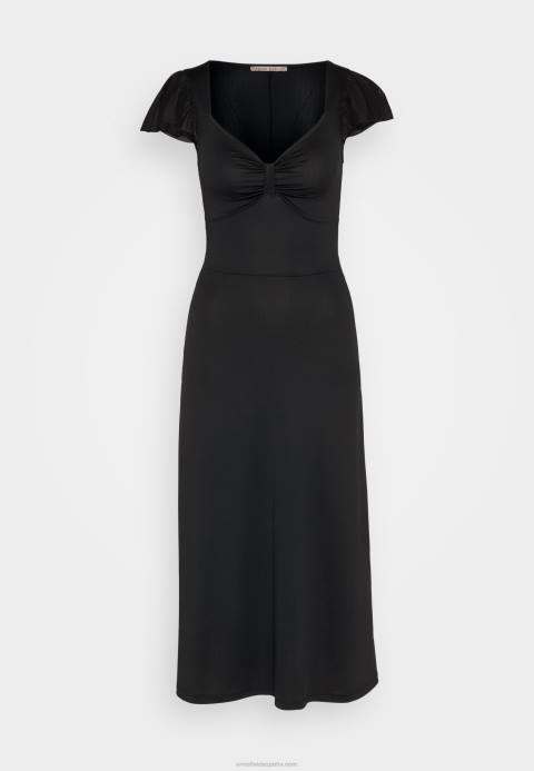 mujer vestido de jersey negro Anna Field 84Z8160