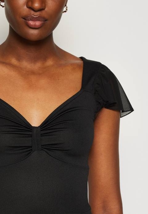 mujer vestido de jersey negro Anna Field 84Z8160