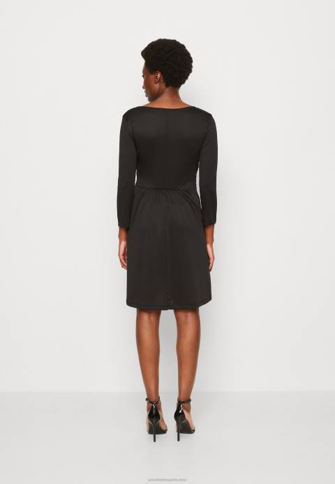 mujer vestido de jersey negro Anna Field 84Z8165