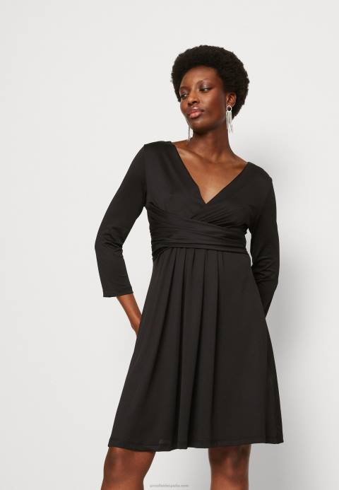 mujer vestido de jersey negro Anna Field 84Z8165