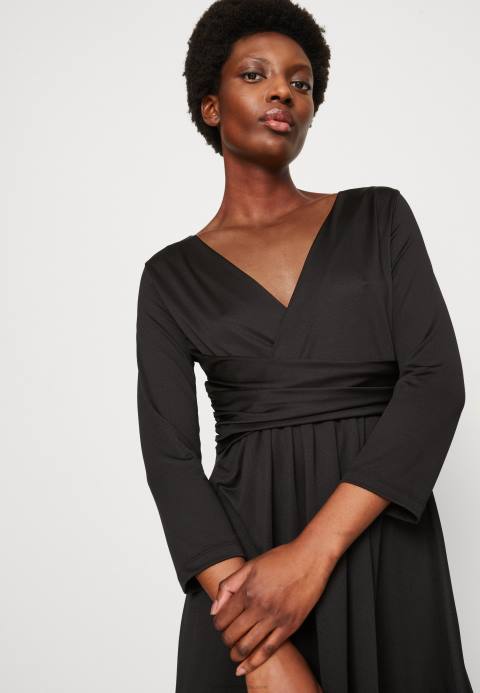 mujer vestido de jersey negro Anna Field 84Z8165