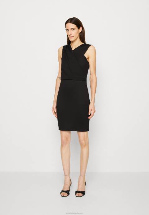 mujer vestido de jersey negro Anna Field 84Z8174