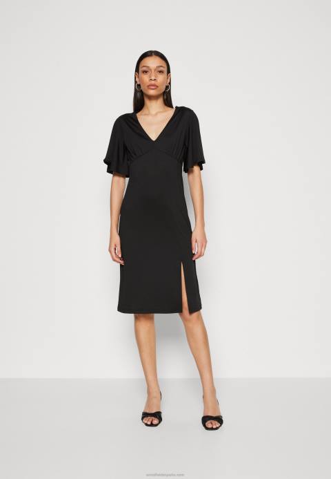 mujer vestido de jersey negro Anna Field 84Z8176