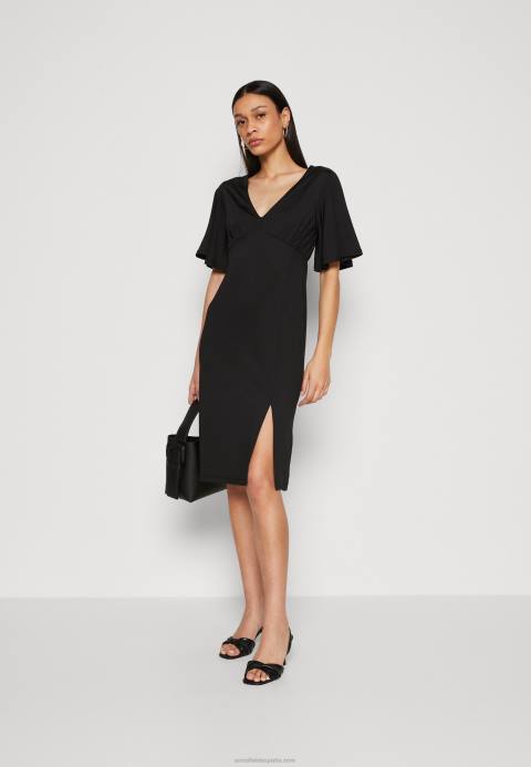 mujer vestido de jersey negro Anna Field 84Z8176