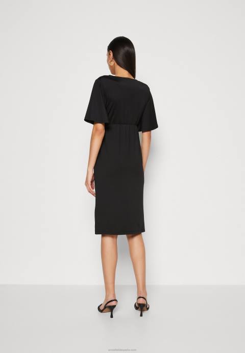 mujer vestido de jersey negro Anna Field 84Z8176