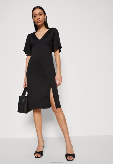 mujer vestido de jersey negro Anna Field 84Z8176