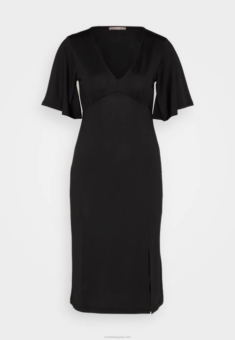 mujer vestido de jersey negro Anna Field 84Z8176