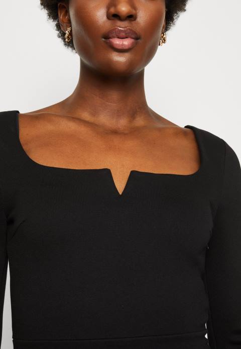 mujer vestido de jersey negro Anna Field 84Z8178