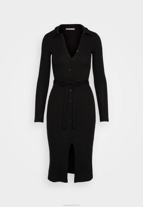 mujer vestido de jersey negro Anna Field 84Z8183