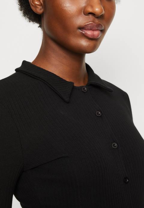 mujer vestido de jersey negro Anna Field 84Z8183