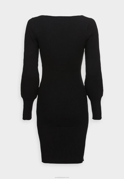 mujer vestido de jersey negro Anna Field 84Z8199