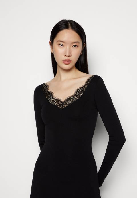 mujer vestido de jersey negro Anna Field 84Z8236