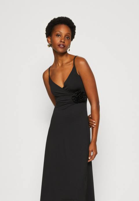 mujer vestido de jersey negro Anna Field 84Z843