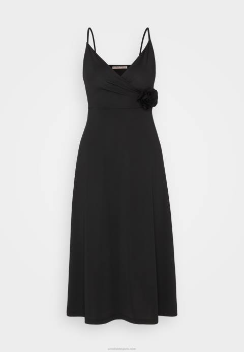 mujer vestido de jersey negro Anna Field 84Z843