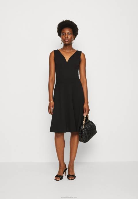 mujer vestido de jersey negro Anna Field 84Z844