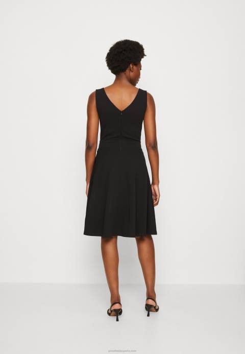 mujer vestido de jersey negro Anna Field 84Z844