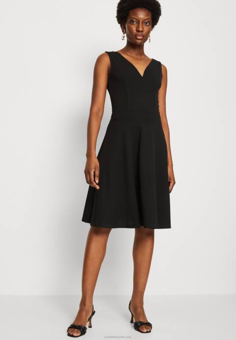 mujer vestido de jersey negro Anna Field 84Z844