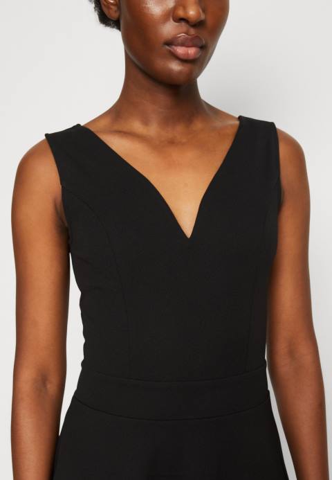 mujer vestido de jersey negro Anna Field 84Z844