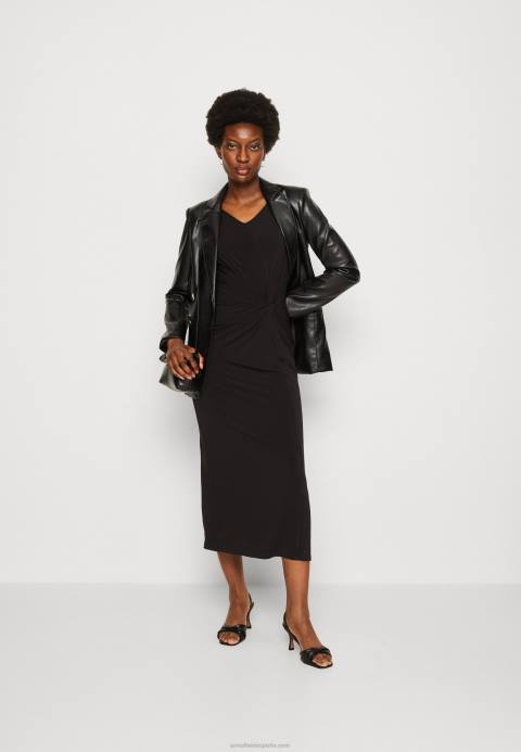mujer vestido de jersey negro Anna Field 84Z848