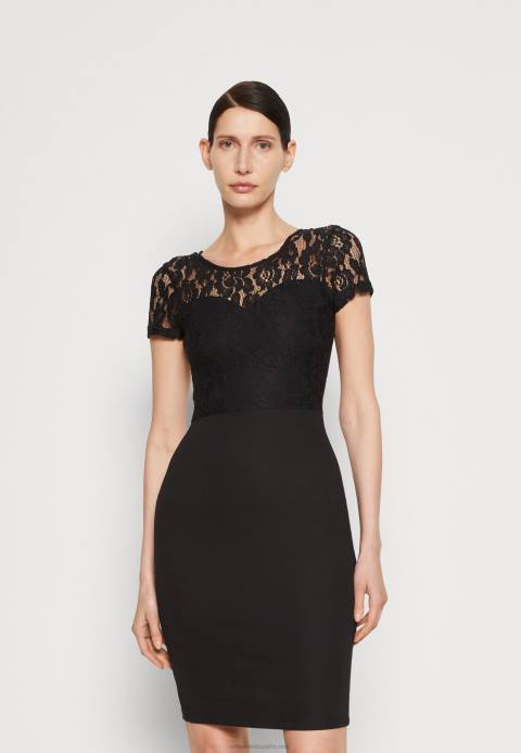 mujer vestido de jersey negro Anna Field 84Z858