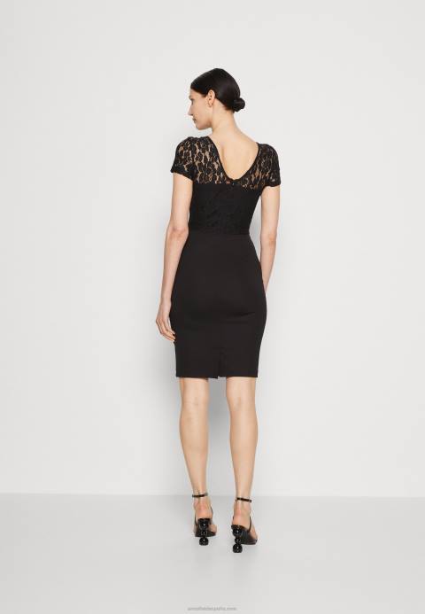 mujer vestido de jersey negro Anna Field 84Z858