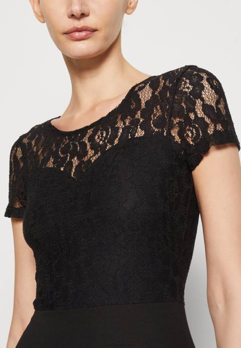 mujer vestido de jersey negro Anna Field 84Z858