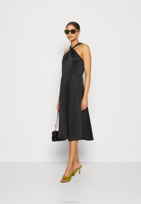 mujer vestido de jersey negro Anna Field 84Z859