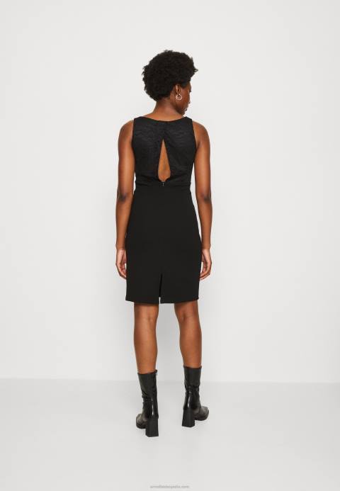 mujer vestido de jersey negro Anna Field 84Z863