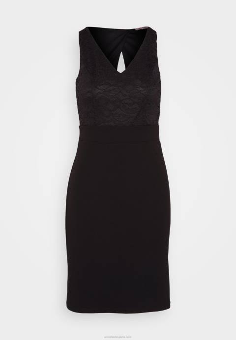 mujer vestido de jersey negro Anna Field 84Z863