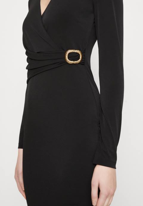 mujer vestido de jersey negro Anna Field 84Z866