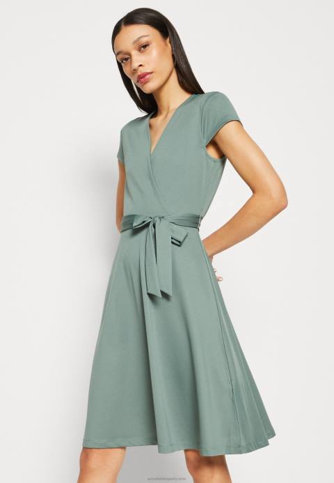 mujer vestido de jersey verde Anna Field 84Z8112