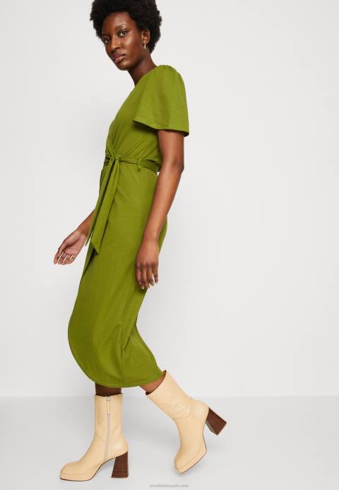 mujer vestido de jersey verde Anna Field 84Z8138