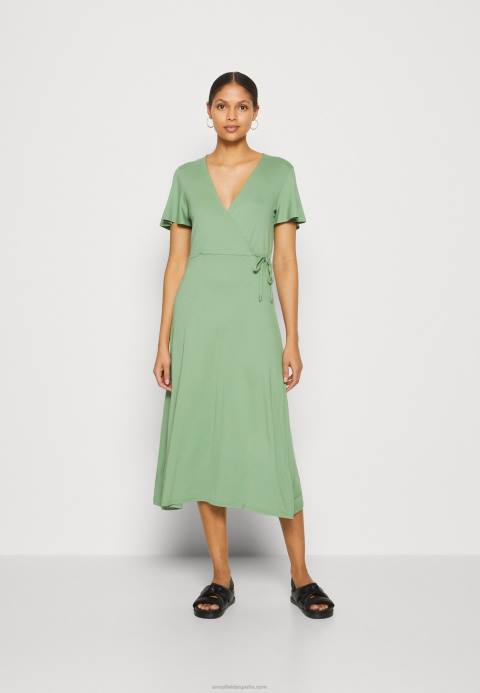 mujer vestido de jersey verde Anna Field 84Z8151
