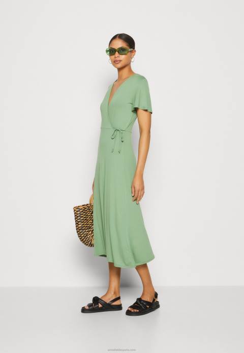 mujer vestido de jersey verde Anna Field 84Z8151