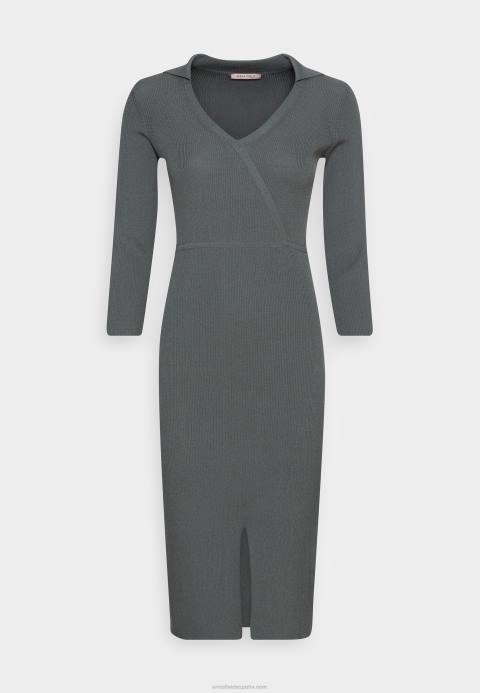 mujer vestido de jersey verde Anna Field 84Z8233