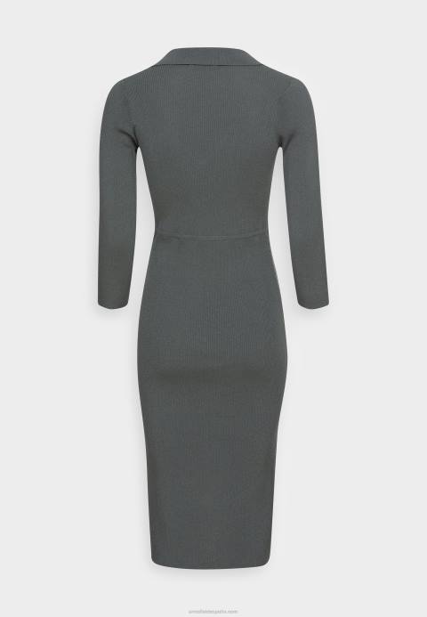 mujer vestido de jersey verde Anna Field 84Z8233