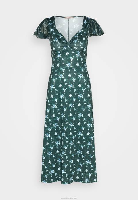 mujer vestido de jersey verde/multicolor Anna Field 84Z8110