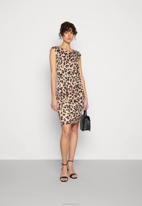 mujer vestido de punto negro/beige/multicolor Anna Field 84Z8161