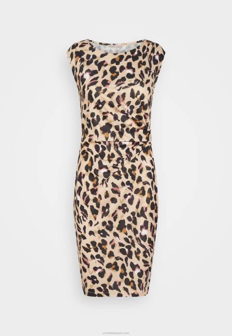 mujer vestido de punto negro/beige/multicolor Anna Field 84Z8161