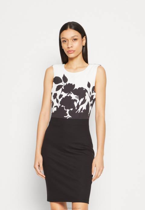 mujer vestido de punto negro/blanco Anna Field 84Z8106