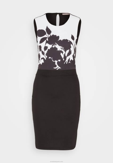 mujer vestido de punto negro/blanco Anna Field 84Z8106