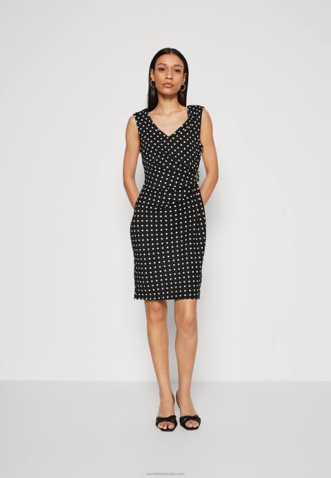 mujer vestido de punto negro/blanco Anna Field 84Z8108