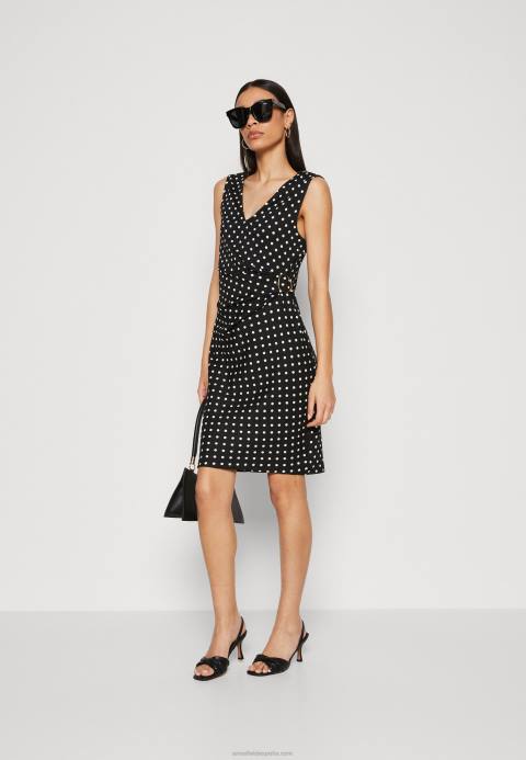 mujer vestido de punto negro/blanco Anna Field 84Z8108