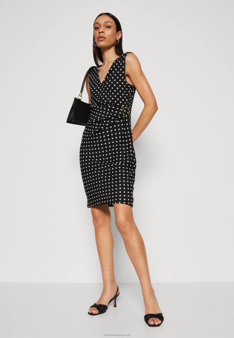 mujer vestido de punto negro/blanco Anna Field 84Z8108