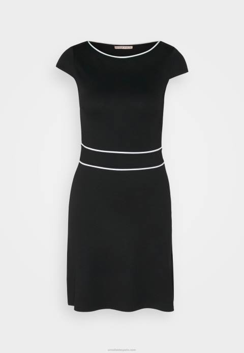 mujer vestido de punto negro/blanco Anna Field 84Z8113